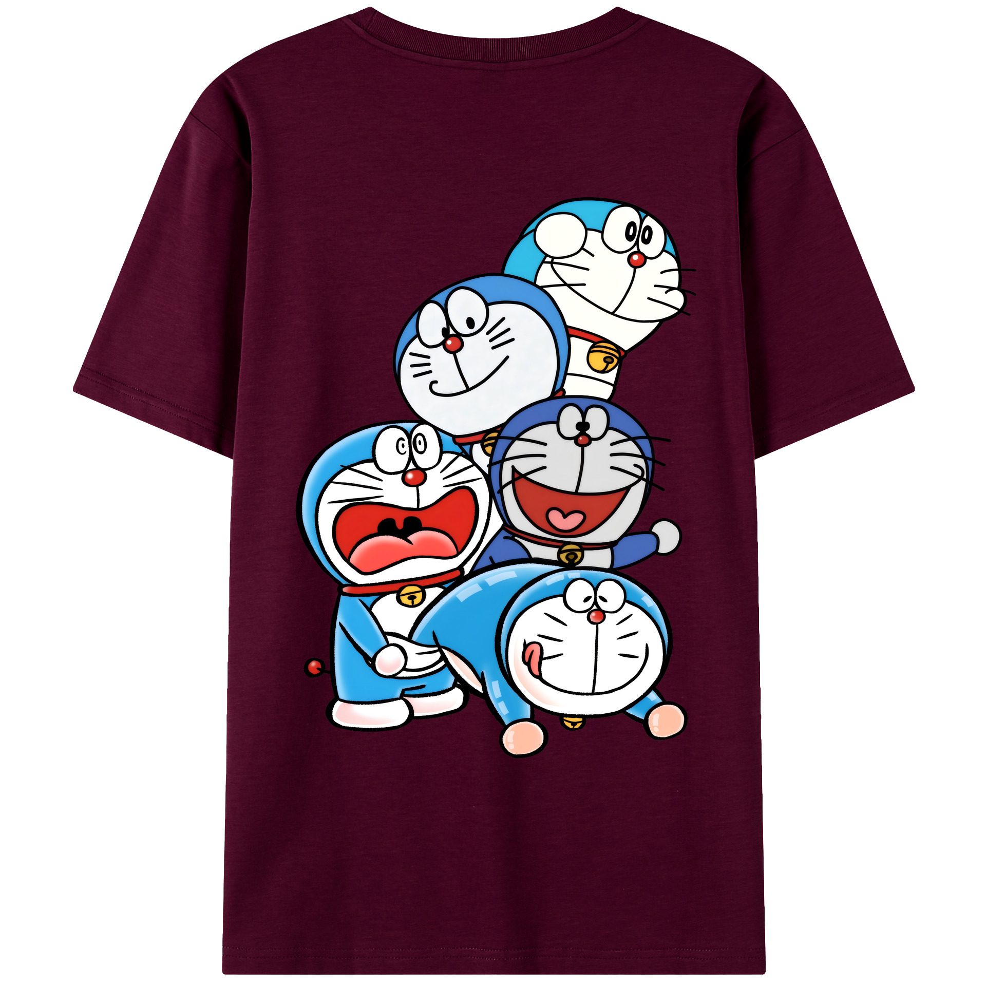（画像用） ドラえもん Doraemon レディース半袖Tシャツ(バックプリント)